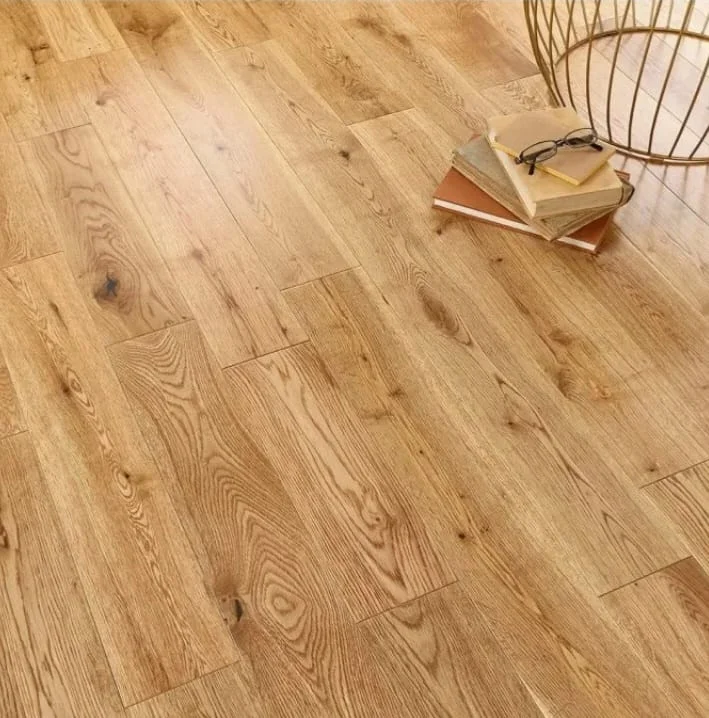 Naturecraft Solid wood Natural Lacquered Oak 125